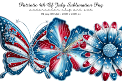 Patriotic 4th Of July Sublimation Png Product Image 1