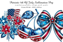 Patriotic 4th Of July Sublimation Png Product Image 1