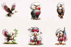 Patriotic American Eagle Clipart Product Image 6