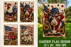 Patriotic Garden Flag | 28 Designs Collection Product Image 4