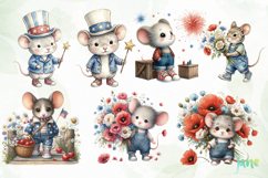 Patriotic Animal Clipart Product Image 4
