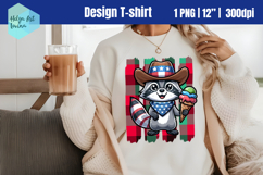 Patriotic Sublimation T-shirt, Brush Stroke PNG Product Image 1