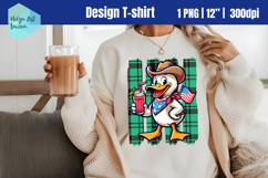 Patriotic Sublimation T-shirt, Brush Stroke PNG Product Image 1
