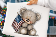 Patriotic Animals Clipart PNG Product Image 4