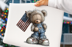 Patriotic Animals Clipart PNG Product Image 2