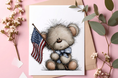 Patriotic Animals Clipart PNG Product Image 5