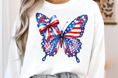Patriotic Butterfly Png Product Image 2