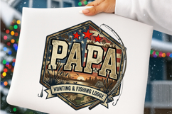 Patriotic Camo Dad Hunting Png Product Image 4