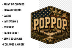 Patriotic Camo Dad Hunting Png Product Image 4