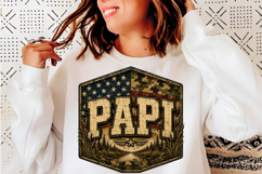 Patriotic Camo Dad Hunting Png Product Image 7