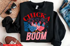 Patriotic Chicken USA 4th of July Png Product Image 3