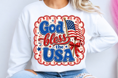 Patriotic Coquette Sublimation PNG Product Image 2