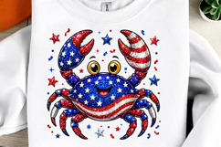 Patriotic Crab Png 4th July Beach Product Image 1