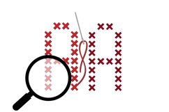 Patriotic Cross Stitch Color Font Product Image 6