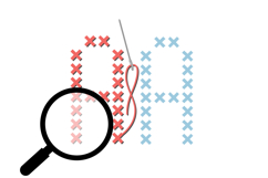 Patriotic Cross Stitch Too Color Font Product Image 2