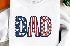 Patriotic Dad PNG, 4th of July Dad Shirt Design Product Image 3