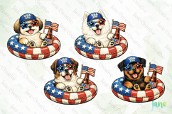 Patriotic Dog Collection PNG Product Image 1