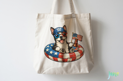 Patriotic Dog Collection PNG Bundle Product Image 5