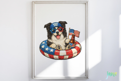 Patriotic Dog Collection PNG Bundle Product Image 6