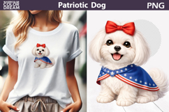 Patriotic Dogs Clipart Bundle | 4th of July PNG Product Image 14