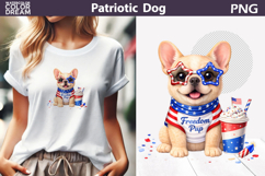 Patriotic Dogs Clipart Bundle | 4th of July PNG Product Image 18