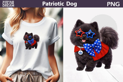 Patriotic Dogs Clipart Bundle | 4th of July PNG Product Image 3
