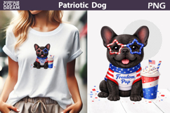 Patriotic Dogs Clipart Bundle | 4th of July PNG Product Image 24