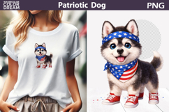 Patriotic Dogs Clipart Bundle | 4th of July PNG Product Image 29