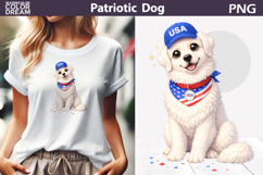 Patriotic Dogs Clipart Bundle | 4th of July PNG Product Image 30