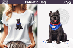 Patriotic Dog Clipart | 4th of July Cane Corso Product Image 1