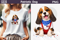 Patriotic Dogs Clipart Bundle | 4th of July PNG Product Image 8