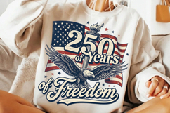 usa freedom eagle, 250th anniversary, patriotic eagle shirt, usa anniversary png, freedom tshirt design, american eagle design, 1776 2026 png, patriotic shirt file, independence day eagle, usa celebration design