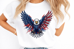 Patriotic Eagle USA PNG Product Image 2