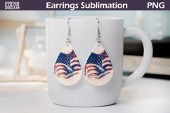 Patriotic Teardrop Earrings Bundle | 4th Of July Earring Product Image 22