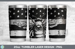 GorgeousPatriotic Flag Laser 20oz Tumbler design.