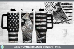 GorgeousPatriotic Flag Laser 40oz Tumbler design.