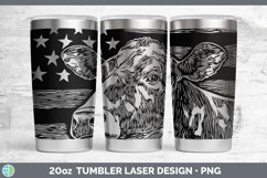 GorgeousPatriotic Flag Laser 20oz Tumbler design.