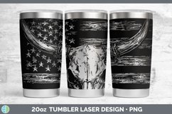 GorgeousPatriotic Flag Laser 20oz Tumbler design.