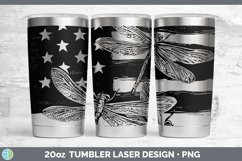 GorgeousPatriotic Flag Laser 20oz Tumbler design.