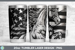 GorgeousPatriotic Flag Laser 20oz Tumbler design.