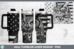 GorgeousPatriotic Flag Laser 40oz Tumbler design.