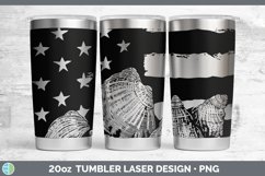 GorgeousPatriotic Flag Laser 20oz Tumbler design.