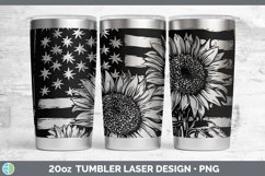 GorgeousPatriotic Flag Laser 20oz Tumbler design.