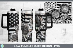 GorgeousPatriotic Flag Laser 40oz Tumbler design.