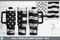 GorgeousPatriotic Flag Laser 40oz Tumbler design.