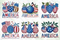 Patriotic Fruits Sublimation Bundle Product Image 4