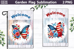 Patriotic Garden Flag | 4th Of July Garden Flag Product Image 1