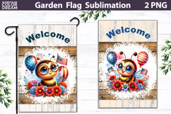 Patriotic Garden Flag | 4th Of July Garden Flag Product Image 1