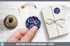 GorgeousPatriotic Stickers design.