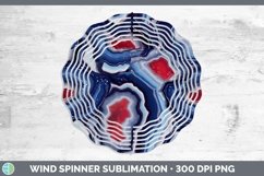 GorgeousPatriotic Wind Spinner design.